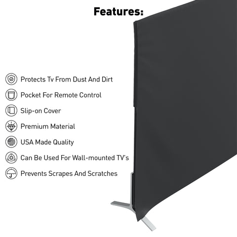 TV Cover Display Protector for Flat Screen Dust Cover 32-55 inch