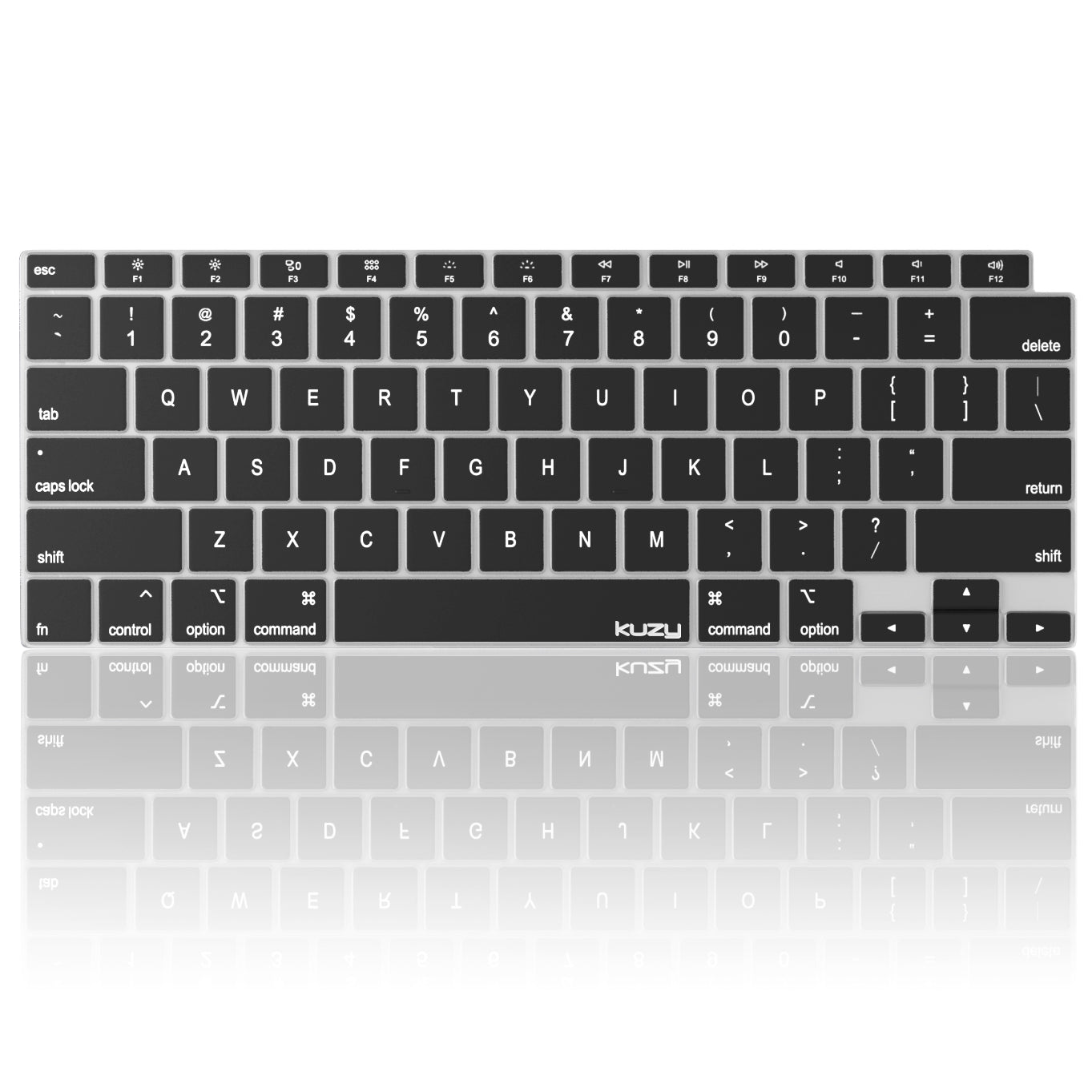 Silicone Keyboard Cover for MacBook Air 13 inch 2020 A2337 M1 A2179 with  Retina Display and Touch ID Keyboard Protective Skin Protector, MacBook Air